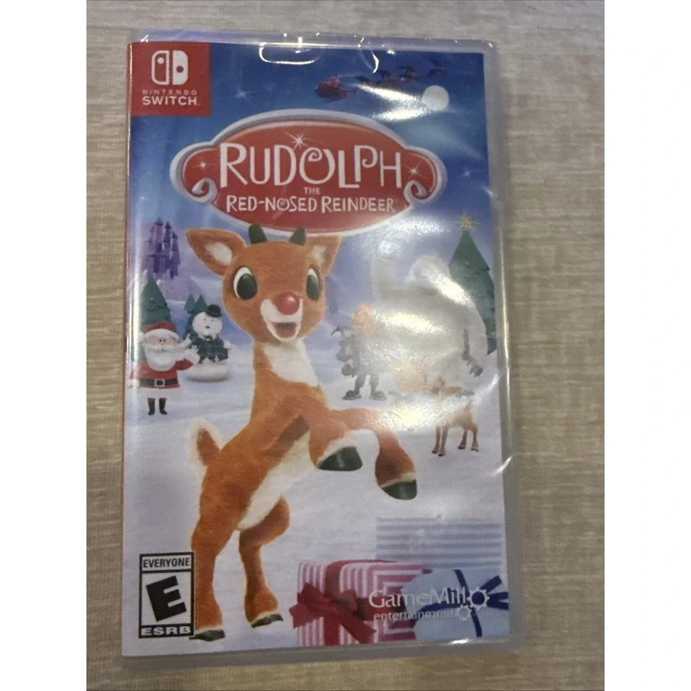 Rudolph The Red-Nosed Reindeer Switch Nintendo New Sealed Fast Ship w Tracking